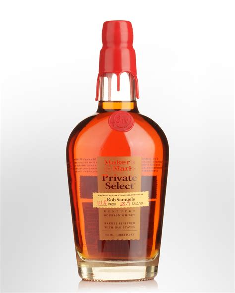 Makers Mark Private Select Cask Strength Bourbon Whisky 750ml Rob