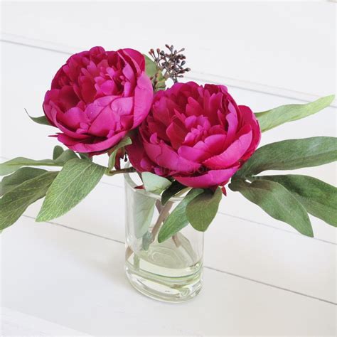 Peonies In A Vase Seconds Bliss And Bloom