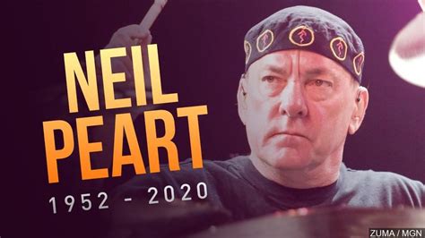 Neil Peart Drummer From The Band Rush Dead At 67 Wluk
