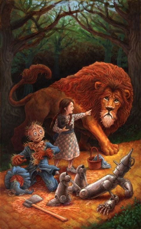 Witch Of The West Cowardly Lion Digital Art Gallery Land Of Oz