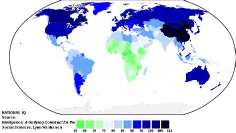 Democratic republic of the congo: World ranking of countries by their average IQ (Kenya is ...