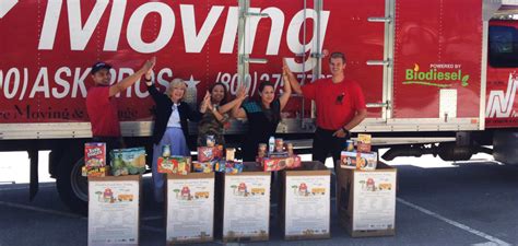 2nd Annual Summer Food Drive Northstar Moving Company