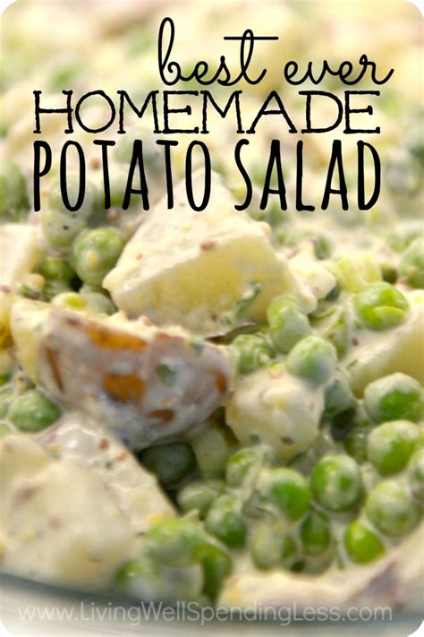 We simmer potatoes whole in salted water when making potato salad. Pin on DIY Ideas
