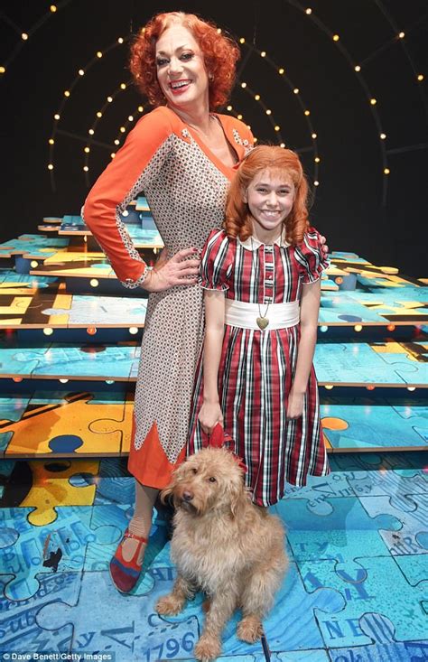 Strictlys Craig Revel Horwood Plays Annies Miss Hannigan Daily Mail