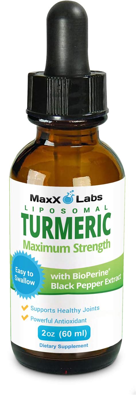 Buy Liquid Turmeric Curcumin Supplements Highest Potency Mg