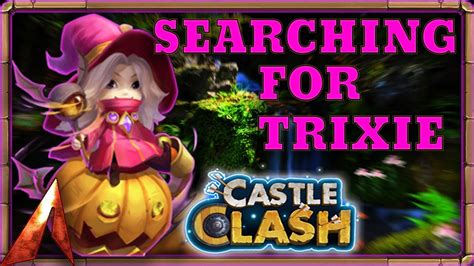 Castle Clash Looking For Trixie Treat Rolling Gems Events Youtube