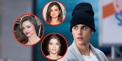 every girl justin bieber reportedly dated before getting married
