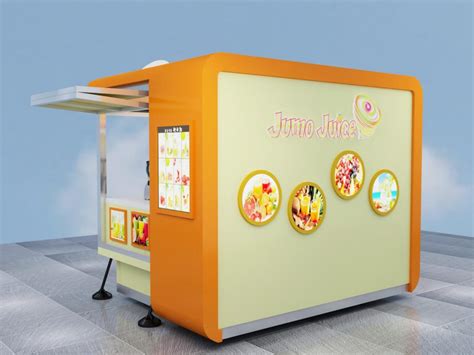 10ft By 8ft Juice Kiosk Outdoor Booth Stand For Sale Food Kiosks