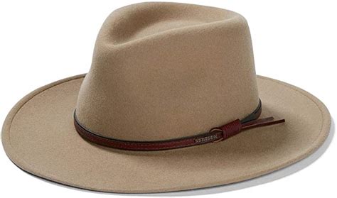 Stetson Mens Bozeman Wool Felt Crushable Cowboy Hat Twboze 813007