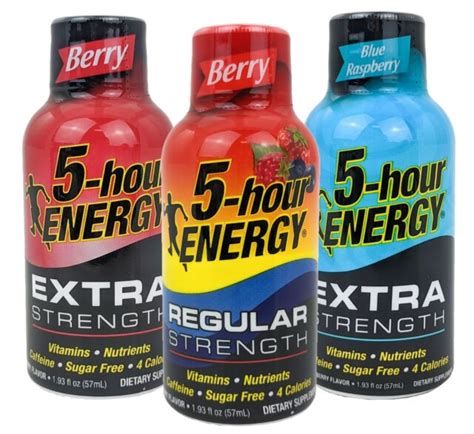 5 Hour Energy Shots Drink Regular And Extra Strength Choose Your Flavor 1 93 Oz Ebay