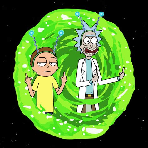 Rick and morty web banner 160 x 600 eberron: Rick And Morty - Peace Among Worlds Portal by topher147 on ...