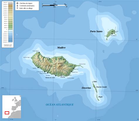 Map Of Madeira Topographic Map Online Maps And