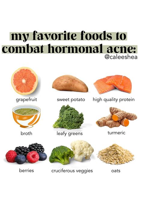 The Best Foods For Hormonal Acne Hormonal Acne Remedies Hormone
