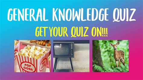 General Knowledge Quiz 36 How Many Can You Get Right Youtube