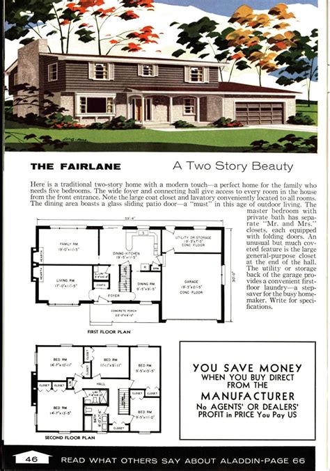 Split Level House Plans 1960s