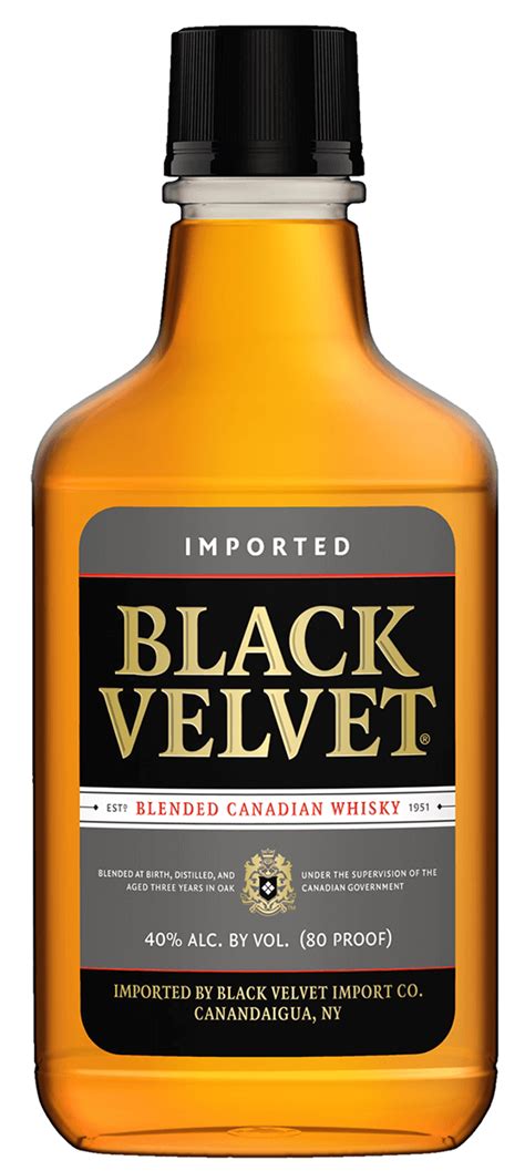 Black Velvet Blended Canadian Whisky 200ml Bremers Wine And Liquor