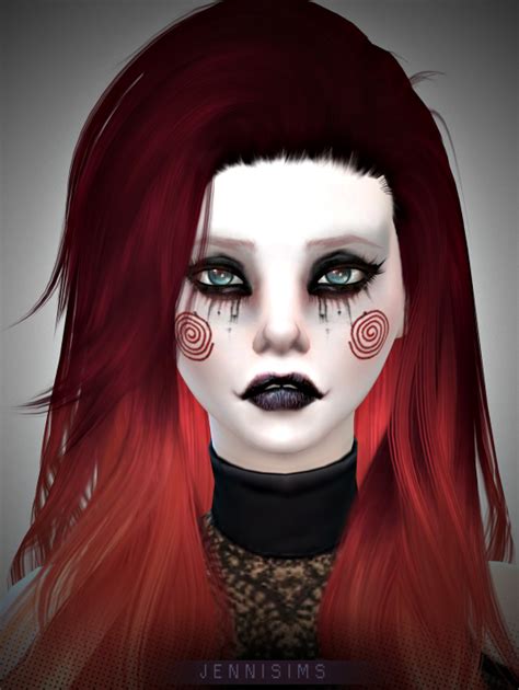 Downloads Sims 4 Makeup Horror Eyeshadow 13 Swatches By Jennisims