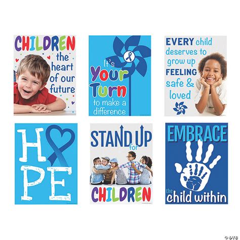 Child Abuse Prevention Posters Oriental Trading