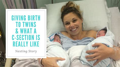 Giving Birth To Twins And What A C Section Is Really Like C Section