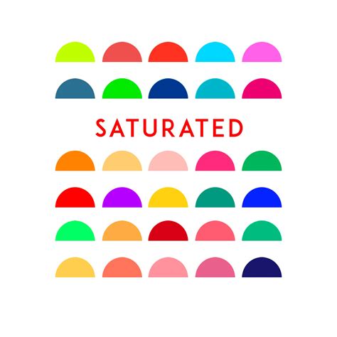 Saturated Color Palette Ubicaciondepersonascdmxgobmx