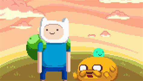 Pixel Adventure Time Générique Par Paul Robertson Et Ivan Dixon