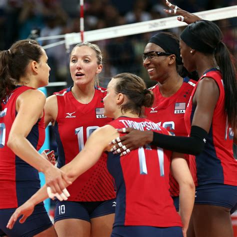 Us Olympic Womens Indoor Volleyball Team 2012 The 5 Mvps In Pursuit