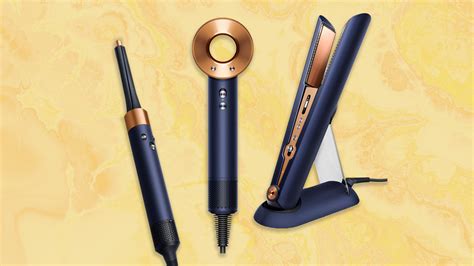 Dysons Hair Tools Now Come In A New Prussian Blue And Rich Copper