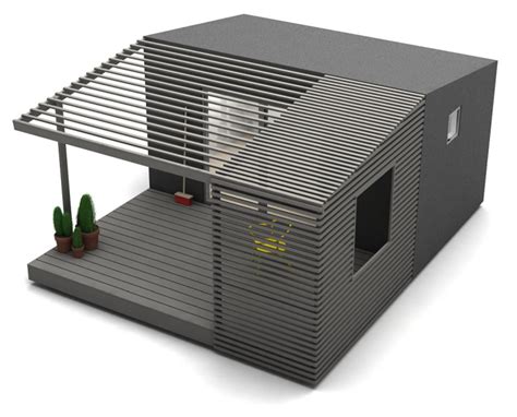 Flat-packed Mini House 2.0 has electricity and a fitted kitchen in 2023