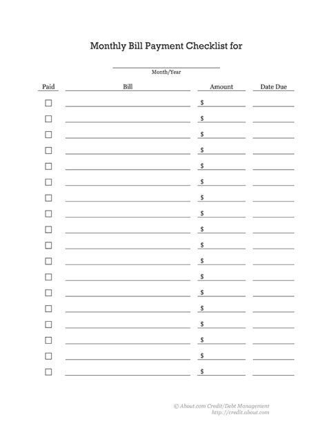 To help you do that i have created this free printable monthly bill organizer that you can use to keep track of when your bills are due, how much you owe, how and when you made your payment and any applicable notes for that account. Printable Bill Payee Login Sheets - Fill Out and Sign ...