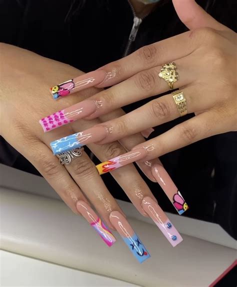 Pin By Kel Smith On Tips In 2021 Long Square Acrylic Nails Long Acrylic Nails Coffin Long