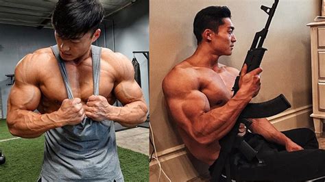 Long Wu First Ever Ifbb Pro Fitness Model From China Youtube