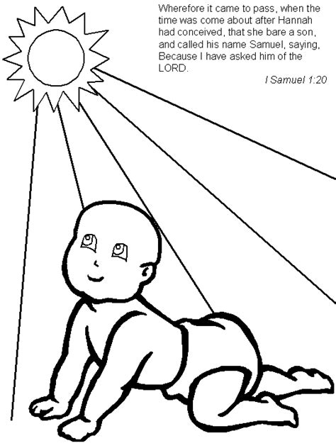 She wanted a baby so bad, that she prayed to god everyday until it happened. Printable Hannah2 Bible Coloring Pages - Coloringpagebook.com