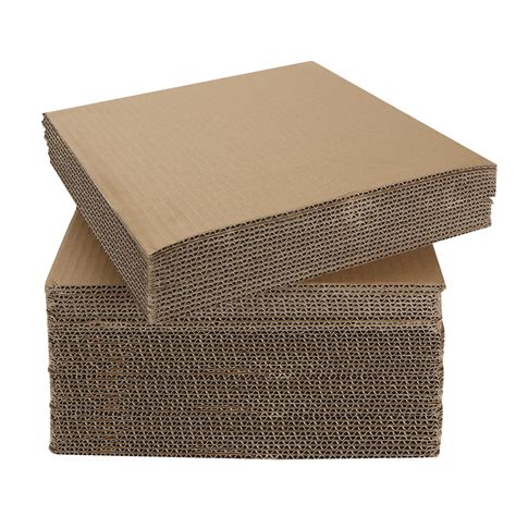 Buy 40 Pcs Corrugated Cardboard Sheets 12 X 12 Inches Flat Cardboard