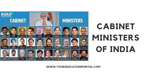 List Of Cabinet Ministers In India New Updated List