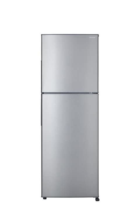 Sharp Refrigerator ตู้เย็นชาร์ป 2 ประตู สีเงิน รุ่น Sj Y22t Sl