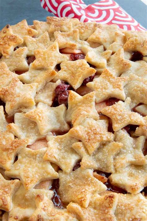 Apple Cherry Pie For A Twist On Holiday Baking West Via Midwest