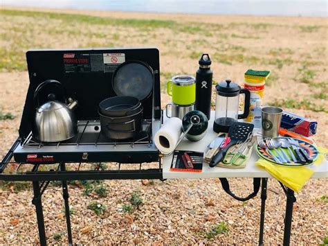 30 Items To Create A Diy Simple Camp Kitchen The Happiness Function