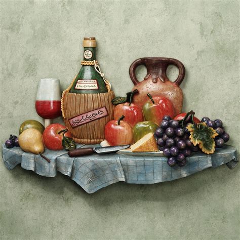 Maybe you would like to learn more about one of these? Italian Feast Kitchen Wall Plaque | Italian kitchen decor ...