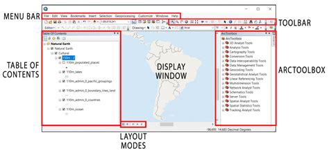How To Use Arcgis Desktop Arcmap Gis Geography