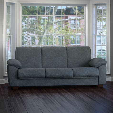 The davis sleeper sofa offers generous seating spaces in a small home. Handy Living Wrangler Sleeper Sofa & Reviews | Wayfair