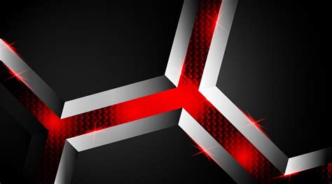 Black And Red Luminous Shape 3d Background 1181733 Vector Art At Vecteezy
