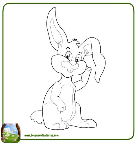 99 Dibujos De Conejos ® Tiernos Conejitos Para Colorear Para Niños