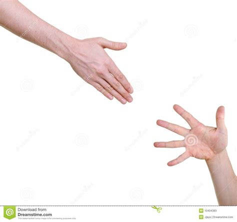 Hand Offering Help Stock Image Image Of Compatibility 10404383