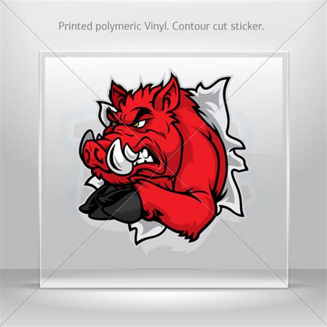 Top 104 Pictures Razorback Decals For Cars Superb