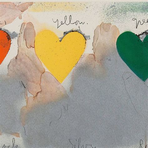 Jim Dine 8 Hearts Look 1970 Available For Sale Artsy