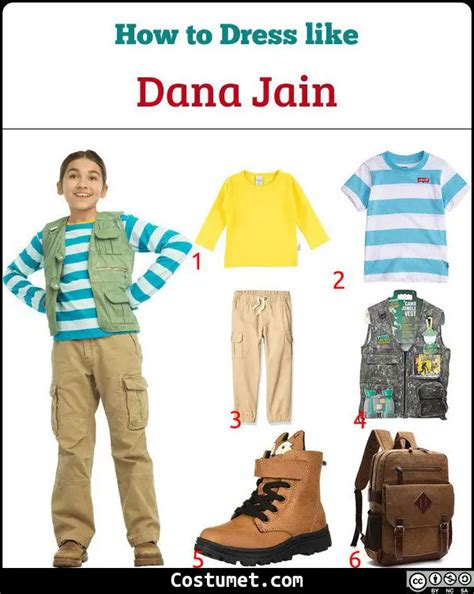 Dino Dana Jain Costume For Cosplay And Halloween