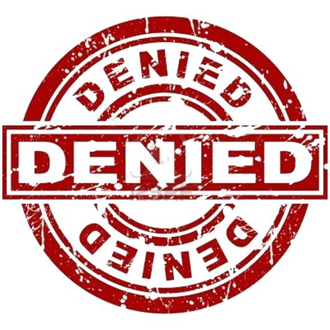 Denied Stamp Png Picture Png All Png All