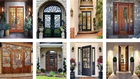 13 stylish glass design ideas for your house. Single Front Door Designs Ideas | Acha Homes