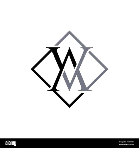 va logo monogram with overlapping design template letter va linked overlapping logo vector