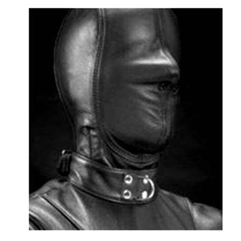 Deprivation Hood Bondage Gimp Hood Bdsm Kink Gear Slave Etsy Australia